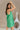 Kelly Green Sleeveless Casual Mini Dress- side view