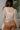 Jane Taupe Knit & Lace Tie Cardigan- close up full back view