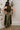 Natalia Olive Sleeveless Maxi Dress- back view