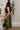 Natalia Olive Sleeveless Maxi Dress- full back view