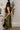 Natalia Olive Sleeveless Maxi Dress- full back view