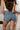 Ariana Medium Wash Denim Skort - close back view