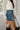 Ariana Dark Wash Denim Skort - right side view