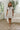 Tara Cream Multi Floral Mini Dress - full body front view