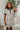 Tara Cream Multi Floral Mini Dress - front view