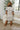 Tara Cream Multi Floral Mini Dress - full body back view
