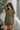Rima Olive Green Sleeveless Sweater - frontal side view