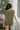 Rima Olive Green Sleeveless Sweater - back view