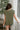 Rima Olive Green Sleeveless Sweater - back view