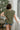 Rima Olive Green Sleeveless Sweater - back
