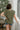 Rima Olive Green Sleeveless Sweater - back