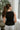 Roxie Black Gold Medallion Tank Top - back view