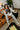 Hayden Cream Waffle Knit Quarter-Zip Top - full body sitting view