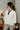 Hayden Cream Waffle Knit Quarter-Zip Top - frontal side view