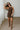 Rowan Dark Brown Sleeveless Mini Dress - full body front view