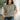 Lea Olive Criss-Cross Sleeveless Top- top view