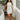 Giana White Bows Mini Dress- full body view