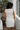 Giana White Bows Mini Dress- close up back view