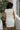 Giana White Bows Mini Dress- close up back view