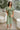 Joelle Sage Green Satin Midi Dress- front view
