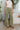 Raelyn Olive Wide Leg Pants- top view