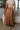 Colette Camel Suede Midi Skirt- back view