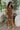 Alexa Brown Denim Belt Mini Dress- full body view