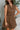 Alexa Brown Denim Belt Mini Dress- close up top view