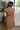 Alexa Brown Denim Belt Mini Dress- back view