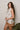 Miranda Ivory & Brown Satin Polka Dot Tank- right side view