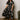 Charleigh Black Multi Floral Zip-Up Midi Dress- full front view