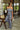 Jacqueline Grey Wide Leg Pants - Full body view