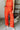 Brittany Red Orange Floral Pants - Lower body front view