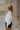 Justine White Open Back Top - side