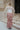 Bria Blush Floral Maxi Skirt - back view