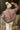 Charlotte Mocha Quilted Puffer Jacket- top back view