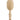 Mini Detangler Hair Brush For Medium Hair in Tan- front view