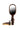 Mini Detangler Hair Brush For Medium Hair in Tortoise- frontal top view