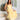 Willow Yellow Tiered Flare Midi Dress- front full view