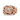 Teleties Blonde Tortoise Medium Flat Round Hair Clip- flat lay view