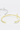 Be Strong And Courageous Bangle - gold with silver in background