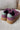 Gola Grandslam Suede Trainer Wine & Green Mist Sneaker- back view