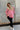 Hadley Mauve Pink Mineral Wash Sweatshirt- full body front view