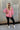 Hadley Mauve Pink Mineral Wash Sweatshirt- full body view
