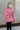 Hadley Mauve Pink Mineral Wash Sweatshirt- back view