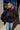 Georgia Black Mock Neck Sweatshirt - front view
