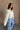 Gia Ivory & Beige Quarter Zip Pullover - frontal side view