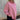 Hadley Mauve Pink Mineral Wash Sweatshirt- frontal side view