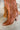 Aubrey Brown Fringe Western Tall Boot- close up right side view