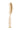 Vented Hair Brush in Tan - side view